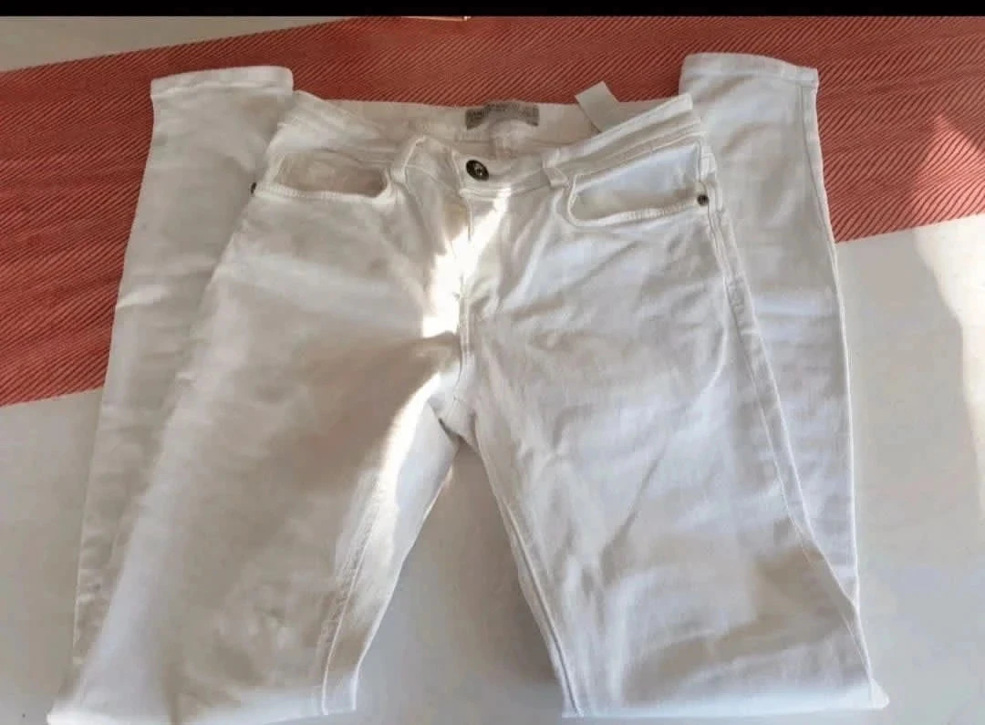 Jean blanco zara talla 36 – photo 5
